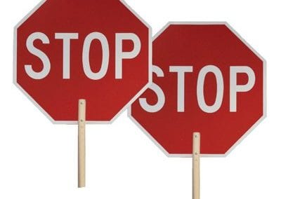 two-stop-sign-paddle-wood-handle